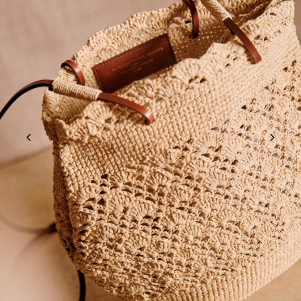 Sezane Ralph Weaved Bag